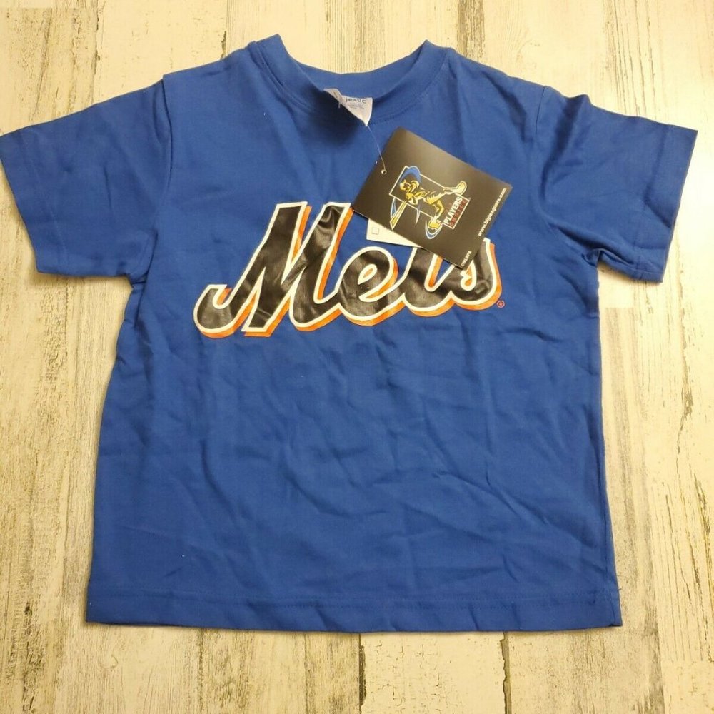 NWT MLB New York Mets  #7 Reyes Blue Kids Short Sl